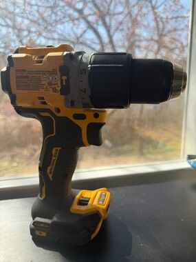 DEWALT Yellow and Black Brushless Cordless Drill-Compact Power NO BOX-tool only